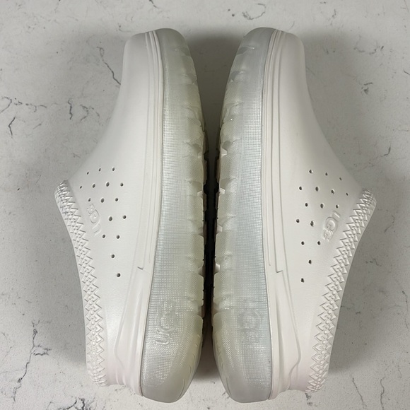 UGG Men’s Tasman Sport Size 8 White Slip-on Shoe Clog - Picture 7 of 14